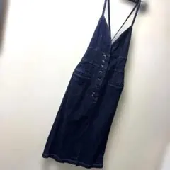 ジルスチュアート❣️デニム❣️キャミワンピース❣️ストレッチ抜群❣️