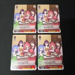 ヴァイスシュヴァルツ チョコ作り 四糸乃＆十香＆琴里＆狂三 PR+ チョコ作り 四糸乃&十香&琴里&狂三(DAL/W131-P07S) | プロモ