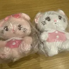 mikko charactersムースとキャミー ぬいぐるみマスコット２点セット