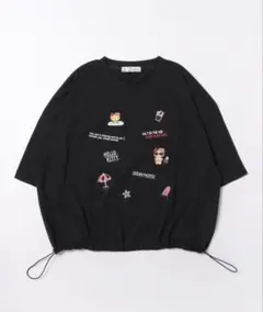 【Ocean Pacific×ハローキティ】日焼け￼キティ×OP ラッシュTのサムネイル