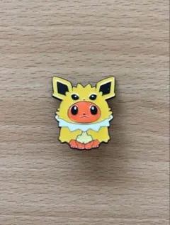 【最終値下げ】ポケモン☆イーブイ☆サンダース☆ポンチョ☆ピンバッジ