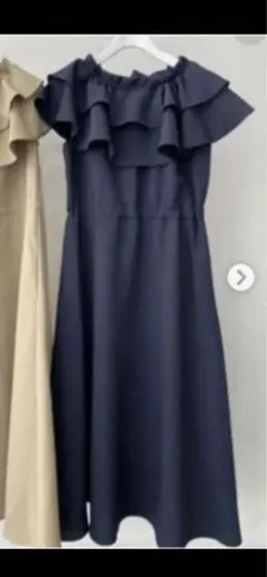 最終値下げ　ロージーモンスター　ドーナツフリルワンピース