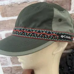 Columbia アウトドアキャップ オリーブグリーン
