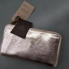 新品未使用品　Hallelujah 長財布 メタリックレザーのサムネイル