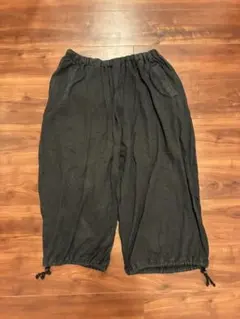 Phatee×乱痴気 ファッティー×ランチキ ヘンプコットン　クロップドパンツ