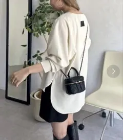 prose verseプロズヴェール 長袖 トップス フリーサイズ アイボリー