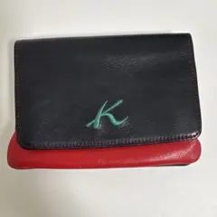 kitamura 二つ折り財布 牛革製 ダークブルー 新品未使用品 中古・古着通販】KITAMURA (キタムラ) 2つ折り財布 ネイビー