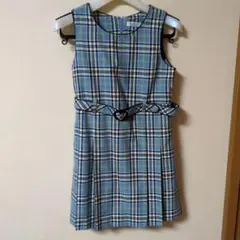 V.S.F motherways チェック柄ノースリーブワンピース