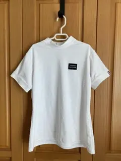 美品 トミーヒルフィガーゴルフ モックネックTシャツ② M ホワイト
