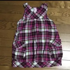 UNIQLO ユニクロ キッズ ガールズ ワンピース　110 チュニック ピンク