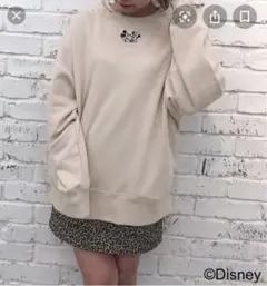 値下げしました！ナイスクラップ ミッキー トレーナーのサムネイル