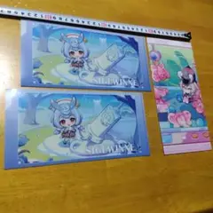 原神✕GIGO　 チケットファイル まとめ売り 合計３枚