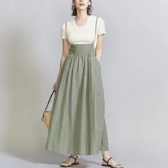 ビューティ＆ユース　ナイロンキャミワンピース　アダムエロペ、シップス、イエナ