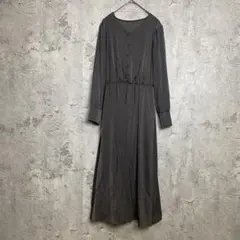 ナチュラル ビューティー ベーシック S ロングワンピース 長袖 レディース