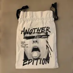 ANOTHER EDITION ドローストリングバッグ　巾着