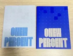 ONEW PERCENT PHOTOBOOK 1%ver. & 99%ver.