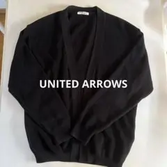 【UNITED ARROWS】ユナイテッドアローズ★メンズ　カーディガン　黒　M
