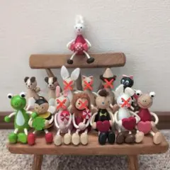 デトア　レスニー 　人形　ハラチキ　８体