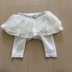 プティマイン　レギンス付きチュールスカート　サイズ70