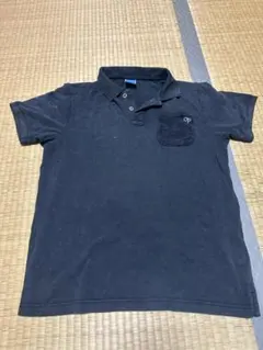 ocean pacific 黒 ポロシャツ　OP