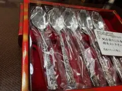 純銀仕上洋食器 ブランデースプーンセット 5本組のサムネイル