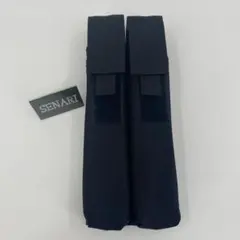 S-414/サバゲー/P90等に！　ロングマガジンポーチ　/　ブラック　黒