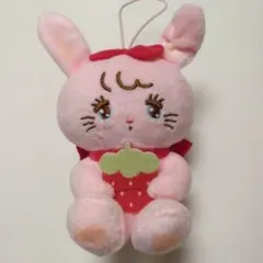 mikko illustrations　いちごマスコット　ぬいぐるみ