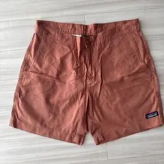 patagonia オーガニックコットン　ショートパンツ　31インチ　オレンジ