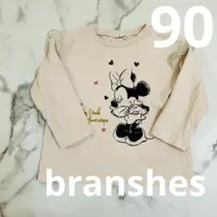 【Disney/ディズニー】アソート長袖Tシャツ ピンク 90cm