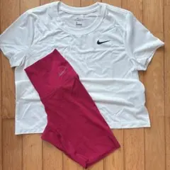 NIKE 【2点セット】 DRY FIT Tシャツ L &新品スパッツS