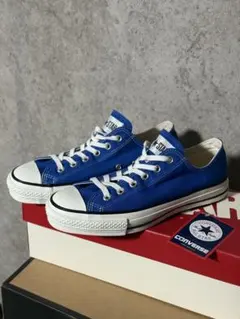 Converse All Star 青 スニーカー 25.5cm 新品未使用