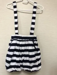 サロペットスカート 赤