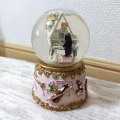 ネコのスノードーム オルゴール