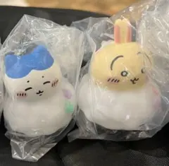 ちいかわ 雲の上でおやすみマスコット　うさぎ　ハチワレ　2個セット