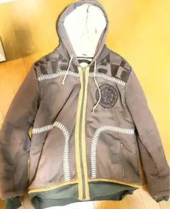 XL ブラウン フリースジャンパーのサムネイル