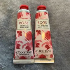 新品未使用 L'Occitane ROSE ハンドクリーム 30ml 2本セット