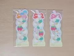 サンリオ　ブックマーク　いちご新聞3枚セット(バラ売り可)