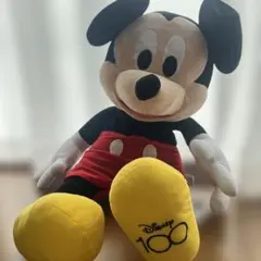 【新品タグ付き】ミッキーマウス 100周年 超超BIG DXぬいぐるみ