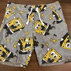 H&M スポンジ・ボブ 半ズボン 4-5Y グレー