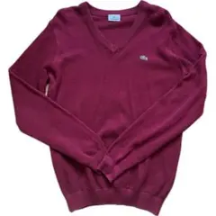 LACOSTE Ｖネック ニット セーター