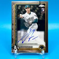 TOPPS ARMANDO ALVAREZ 直筆サイン アルバレス RC