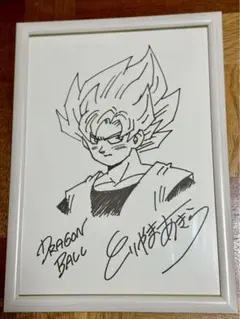 【状態良❗️】希少500枚限定　鳥山明先生　ドラゴンボール　リトグラフ　サイン入り 状態良】希少500枚限定❗️鳥山明 ドラゴンボール リトグラフ