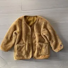 Champion フリースジャケット ベージュ　リバーシブル