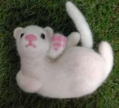 みつば様専用ページ3点まとめ羊毛フエルトくるりんフェレット