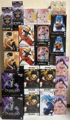 プライズフィギュア 23個セット　NARUTO ヒロアカ ドラゴンボール　など