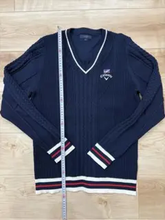 ⭐️新品未使用⭐️Callaway Vネックセーター LL ネイビー/ホワイト 1-240101492321-m-01-pl.jpg