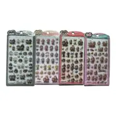 残りわずか　モンチッチ硬い　シール　4点セット