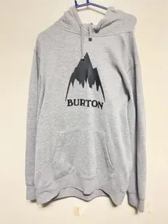 Burton グレー フード付きパーカー