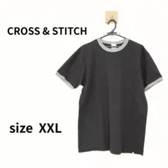 CROSS & STITCH 半袖Tシャツ XXL バイカラー S-601のサムネイル