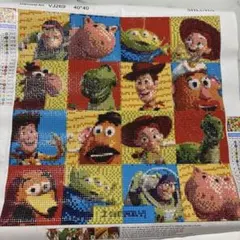 トイ・ストーリー ダイヤモンドアート 40×40 cm【完成品】